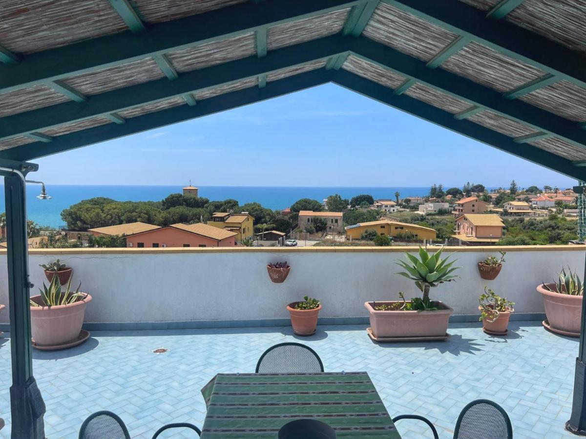 דירות פורטו אמפדוקלה La Terrazza Sul Mare מראה חיצוני תמונה